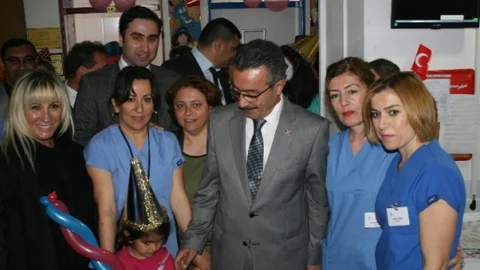 Hasta Çocuklara Moral Ziyareti