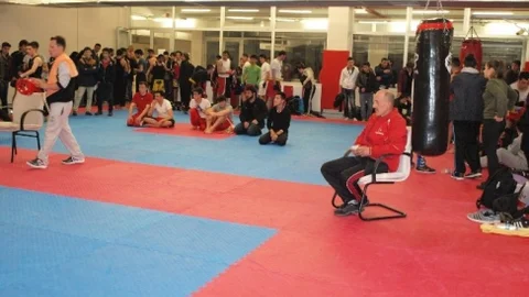 Bafra'da Kungfu Wushu Şampiyonası