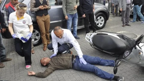 Ters Yönden Gelen Araç Kazaya Neden Oldu