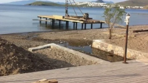 Bodrum'da İskelelere Tepki Var