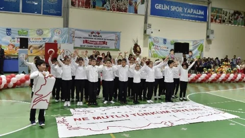 Mamak'ta 23 Nisan Kutlamaları