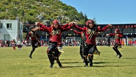 Demre'de 23 Nisan Kutlaması