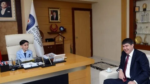 Antalya'da Çocuk Başkanlık Deneyimi