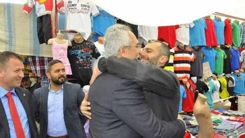 İbrahim Aydın Manavgat'ta Esnafla Buluştu