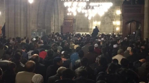 Erzurum'da Regaip Kandili Coşkusu