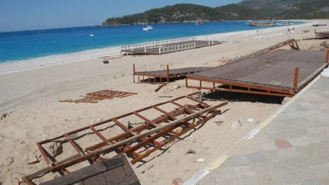 Ölüdeniz'de Kaldırılan Platform İle İlgili Gelişmeler