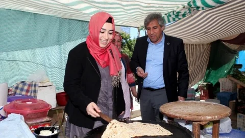 Sena Nur Çelik Gazipaşa'da Çalışıyor