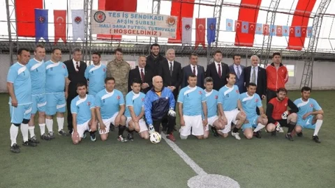 Tes-İş Turnuvası Afşin'de Başladı