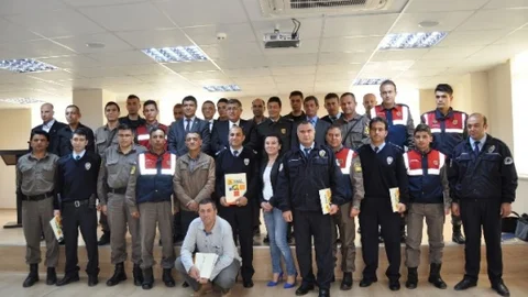 Manavgat'ta İlk Yardım Sertifikası Verildi