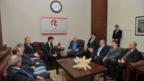 Balkan Türkleri Konfederasyonu Eskişehir'de Ziyaret Gerçekleştirdi