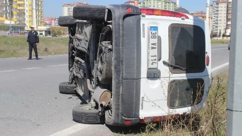 Kayseri'de Trafik Kazası