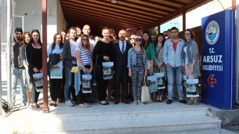 Avrupalı Gençler Arsuz'da Proje Yürüttü