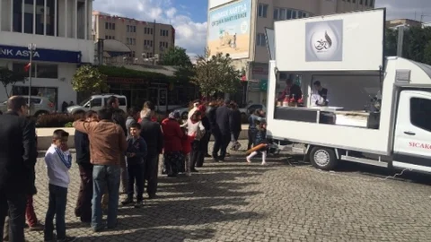 Manisa'da Lokma Hayrı Yapıldı