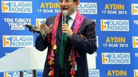 Başbakan Davutoğlu Aydın'a Geliyor