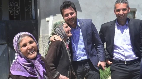 Halkapınar'da AK Parti Adayı Ziyaretleri