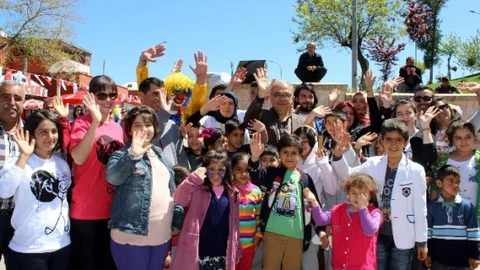 Adıyaman'da Çocuk Şenliği Yapıldı