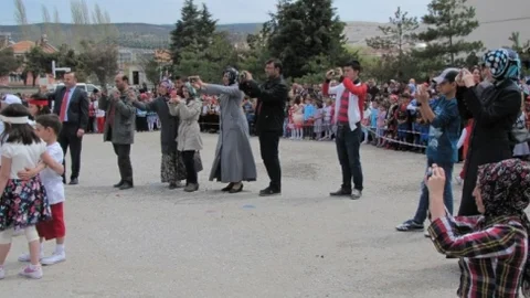 Hisarcık'ta Velilerin Fotoğraf Telaşı