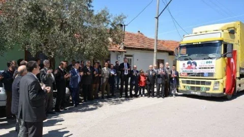 Karacabey'den Suriye'ye Yardım TIR'ı