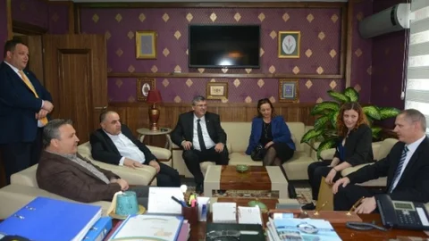 Manisa'da Yabancı Konuklar Ağırladı