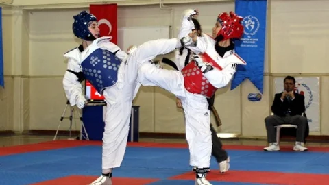 Adıyaman'da Taekwondo Şampiyonası Başladı