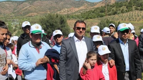 Sarıcakaya'da Fidan Dikimi Etkinliği