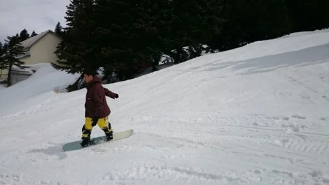 Uludağ'da Kar Yağışı Sevinci