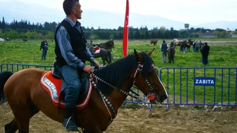 Bursa'da Rahvan At Yarışları Heyecanı