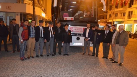 Kula'dan Gaziler Çanakkale'yi Ziyaret Etti