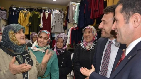 Ziya Altunyaldız Çumra'da Esnaf Buluşması