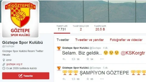Göztepe'den Rakibine Mesaj Var