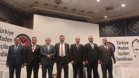 Ahmet Çümen Yeniden Maden İşçileri Sendikasında