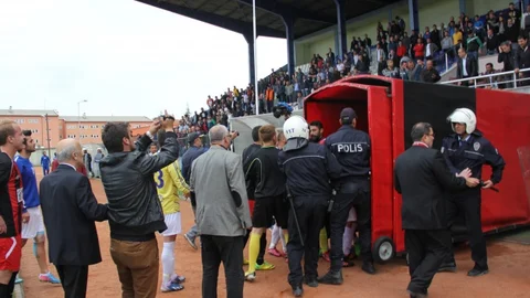 Bartın'da Amatör Maçta Kavga Çıktı