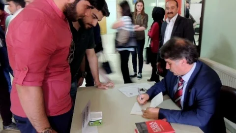 Bülent Ağcabay Gaziantep'te Öğrencilerle Buluştu