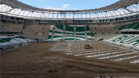 Bursaspor Taraftarları Timsah Arena'yı Gezdi