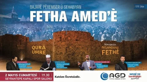 Diyarbakır'da Fethi Programı Düzenlenecek