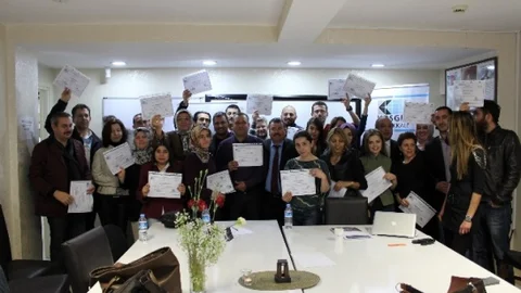 Çanakkale'de Girişimci Adaylarına Belgeleri Verildi