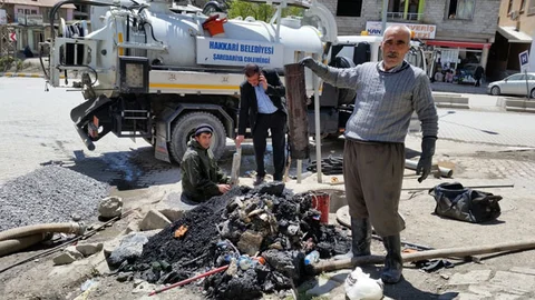 Hakkari'de Lögardan Soba Borusu Çıktı