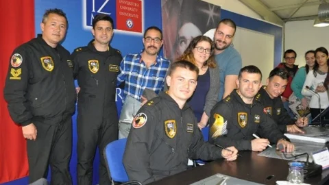 İzmir'de Solotürk Pilotlarıyla Buluşma