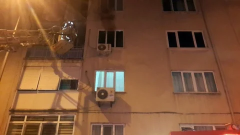 Manisa'da Komşusunun Evini Yaktı