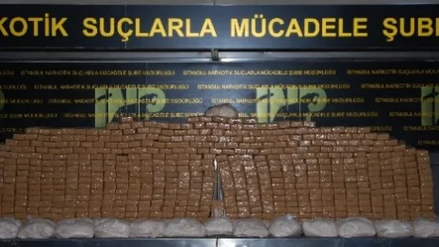 Esenyurt'ta 358 Kilo Eroin Yakalandı