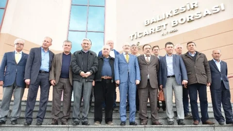 Altıeylül'de Ticaret Borsası Ziyareti