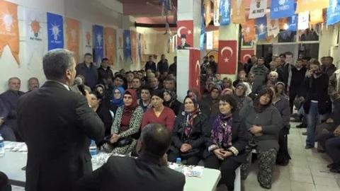 Savaştepe'de Mustafa Canbey'in Ziyareti