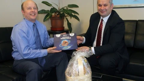 Giresun Federasyonu İHA'yı Ziyaret Etti