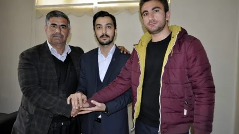 Siverek'te Muhtar ve Okul Müdürü Barıştı