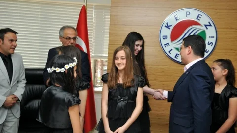 Kepez Orkestrası'ndan Başkan'a Ziyaret