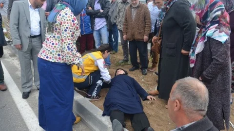 Bafra'da Trafik Kazası 4 Yaralı