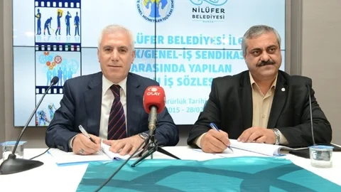 Nilüfer'de İşçilere Bayram Coşkusu