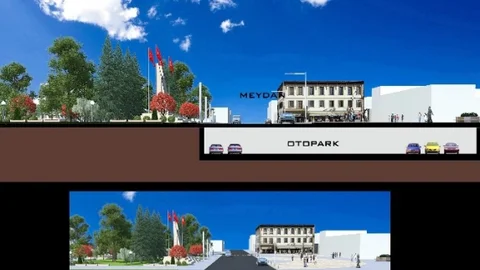 Taşköprü'de Cumhuriyet Meydanı İhalesi