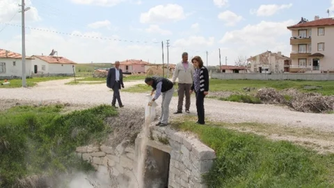 Cihanbeyli'de Larva İlaçlaması Başladı