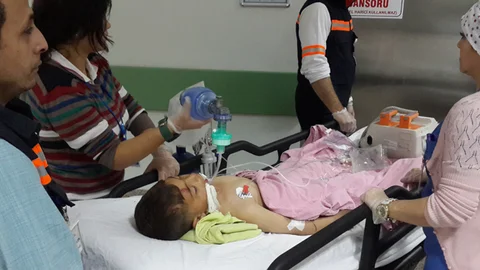 Samsun'da Bisikletli Çocuk Yaralandı